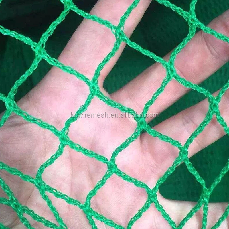 Factory!!!!! Best choose!!!! KangChen Polyester Raschel Knotless Sports Football Net ,Construction Safty Net