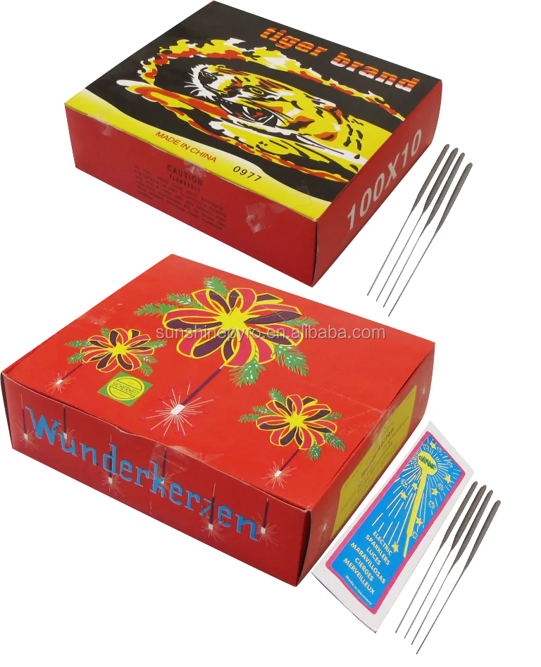 Export Brazil 45cm Gold  Sparkler Fireworks