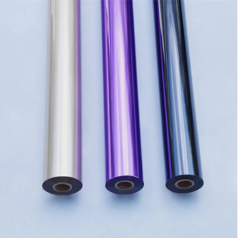 laser design transfer print film/hot stamping foils for plastic