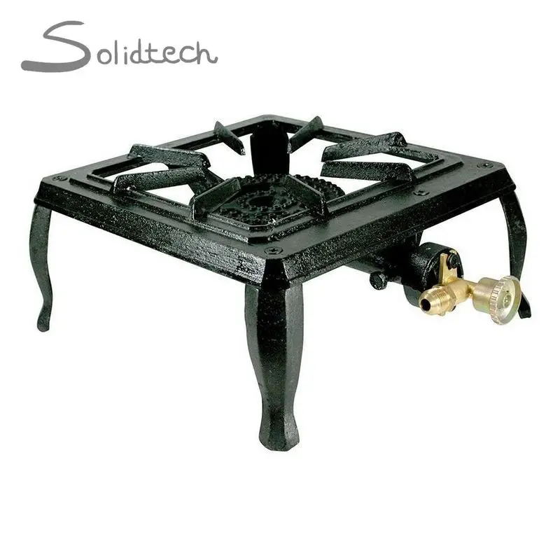 Deep Commercial Cast Iron Single Burner Gas Hot Plate