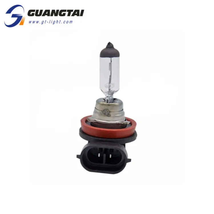 Low price china factory custom bright h11 yellow halogen 12v 55w bulb