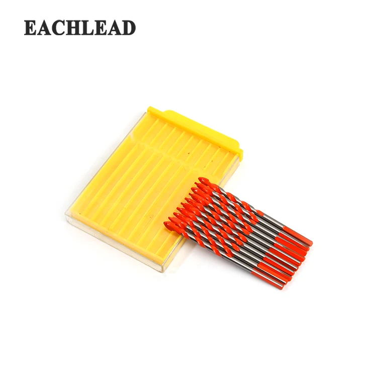 
High quality Glass Drill Bit triangle shank tile /glass /ceramic drill hole 