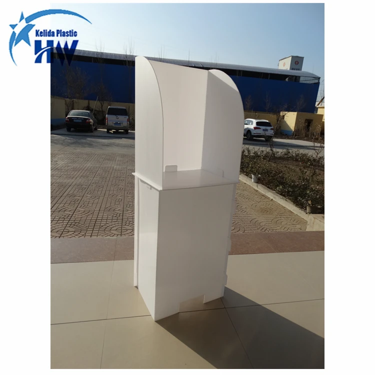 Factory antistatic  pp corrugated  storage esd box  pp folding logistic black conductive hollow board turnover big tote box