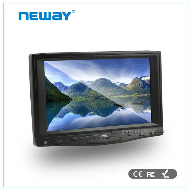 7-дюймовый сенсорный ЖК-монитор видеонаблюдения