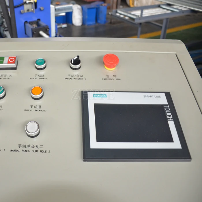 Steel C U Z Profile Roll Forming Machine Full Automatic Interchange C Z Purlin Cold Forming Machine  Semi Automatic  CZ Machine