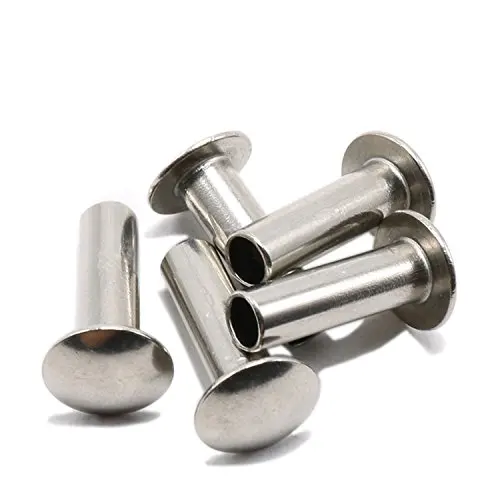Custom Aluminum Half Hollow Semi-Tubular Rivets