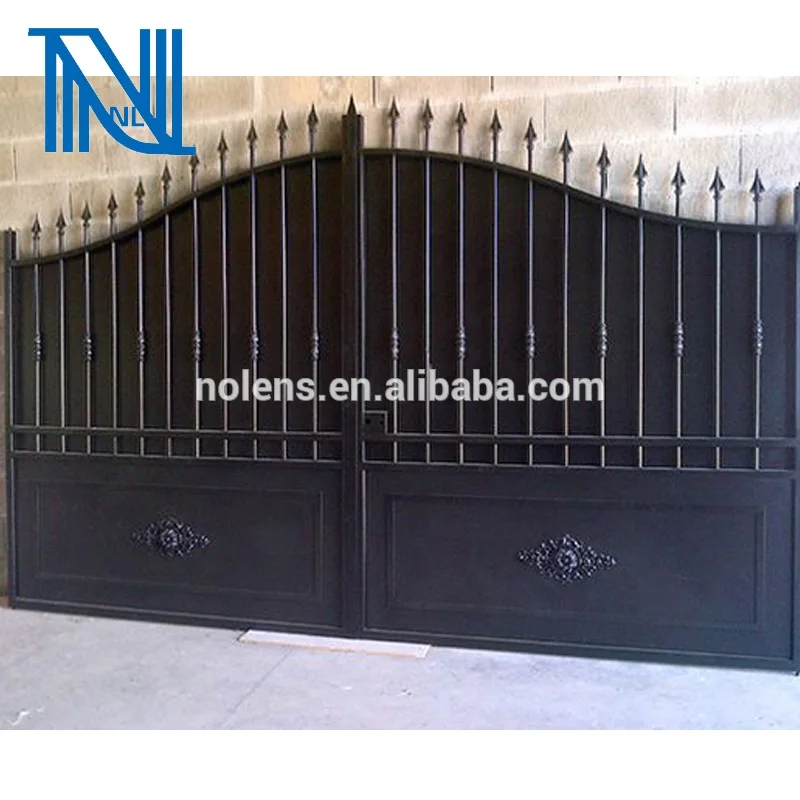Beautiful Simple Wrought Iron Gate Models