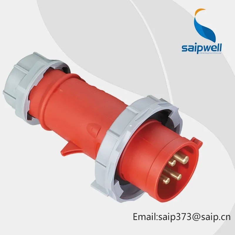 3 фазы 5 контактный разъем 220V электрических штепсельных вилок