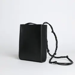 2019 New Summer Genuine Leather Small Bag Designer Candy Color Crossbody Bag For Women Luxury Mini Woven rope mini Shoulder Bag