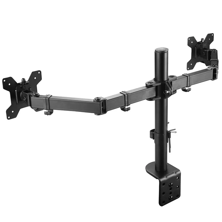 New Metal Desktop Dual Lcd Stand Monitor Mount