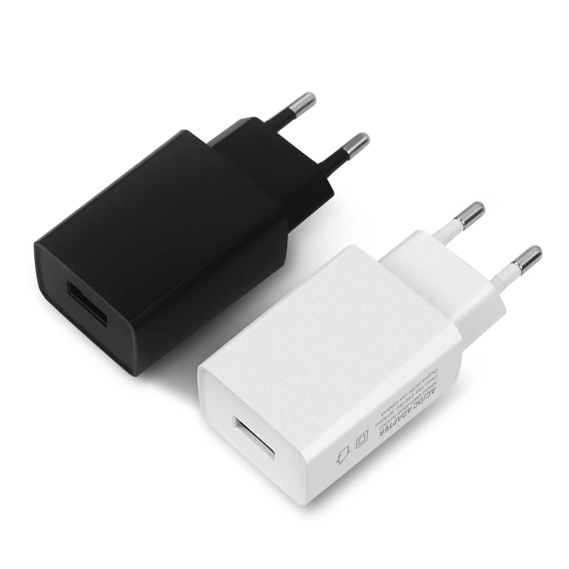 USB ac adapter 5v 1a input 100-240VAC EU/US Plug adaptor