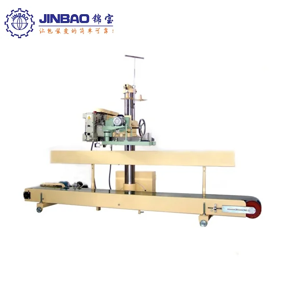 
Industrial paper bags closing machine with pedestal 