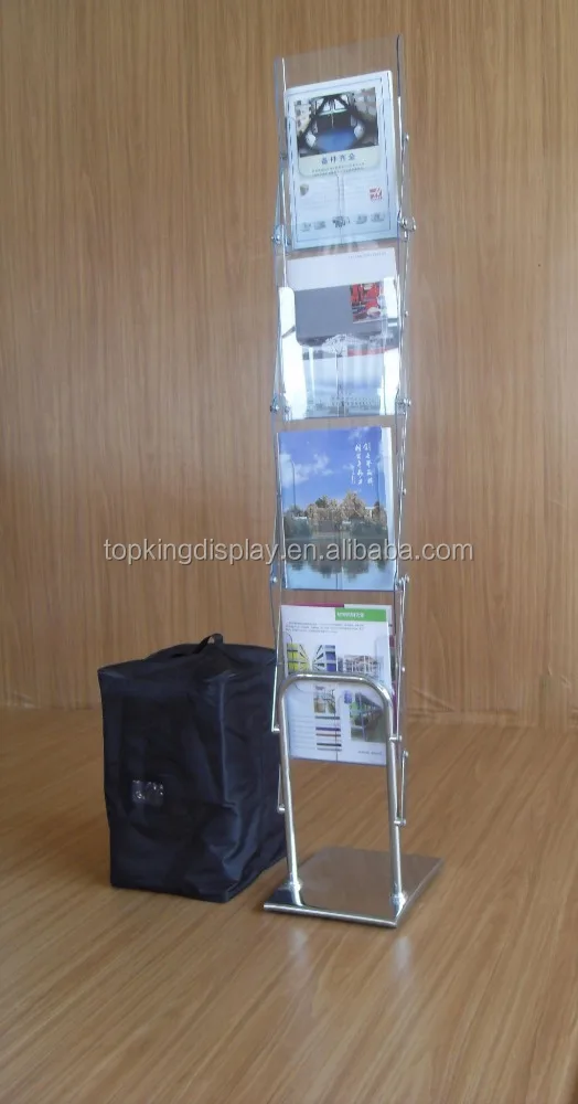 A4 Acrylic Catalogue shelf/Literature racks