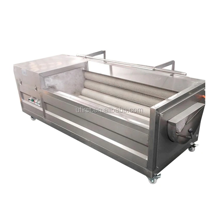 
Industrial automatic ginger peeling carrot washing machine 