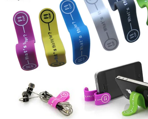 
Custom Silicone Magnetic clip to hold papers/money/leather 