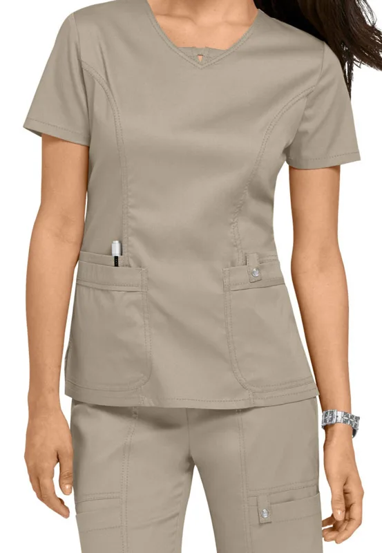 Wholesale Hospital Sexy Nursing Scrubs Uniform, 100% Polyester Scrubs
