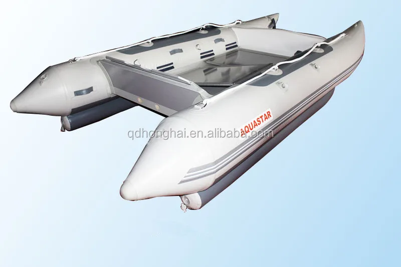 High quality  CE korea PVC hot sale inflatable catamaran boat inflatable boat