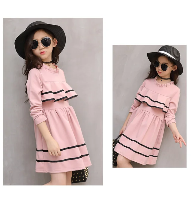 Hao Baby Western Style Of The Girls Fall On The New Dress Girls Dress Names With Pictures