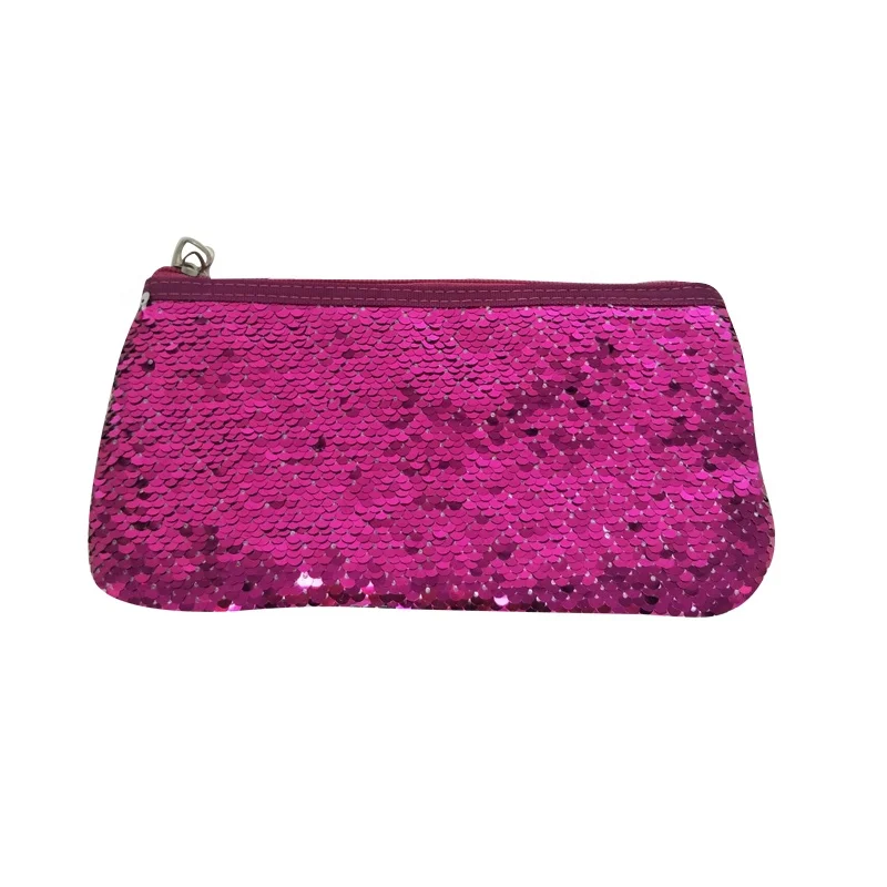 
Fashion Stationary Glitter Pencil Cases Plain Pencil Pouch 