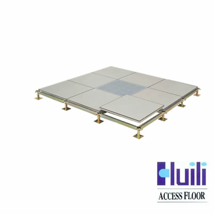 Anti-static Woodcore Raised Floor with HPL with PVC Edge Trim