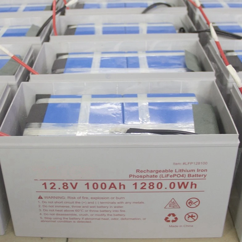 Long life lifepo4 battery pack 12V 100Ah lithium ion battery 12.8v 100 AH price
