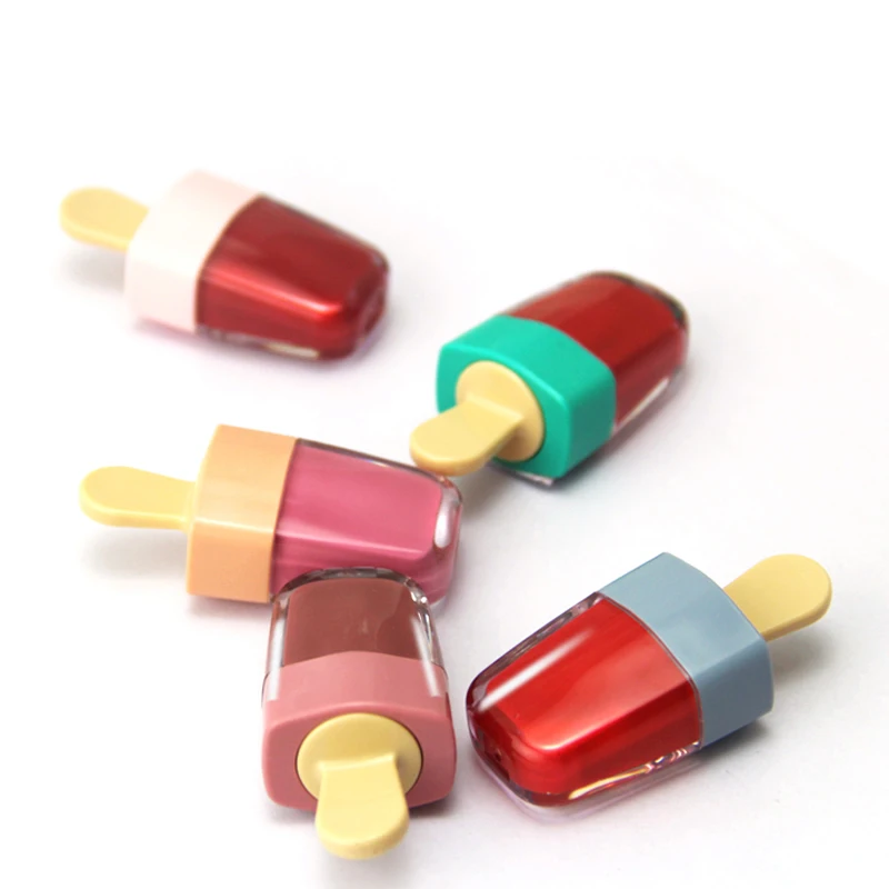 
Ice Cream Lipgloss Ice Cream Makeup Liquid Matte Lipstick Lasting Cream Moisturizing Waterproof Lip Gloss 5Color 