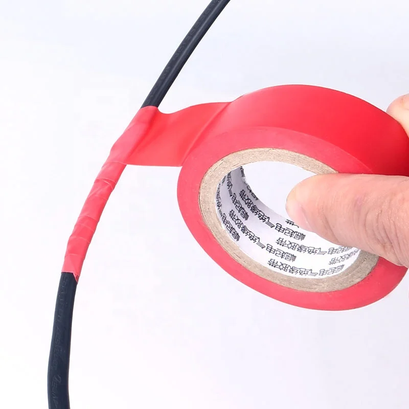 
high quality black blue green white red yellow moisture resisture adhesive pvc electric electrical insulating insulation tape 