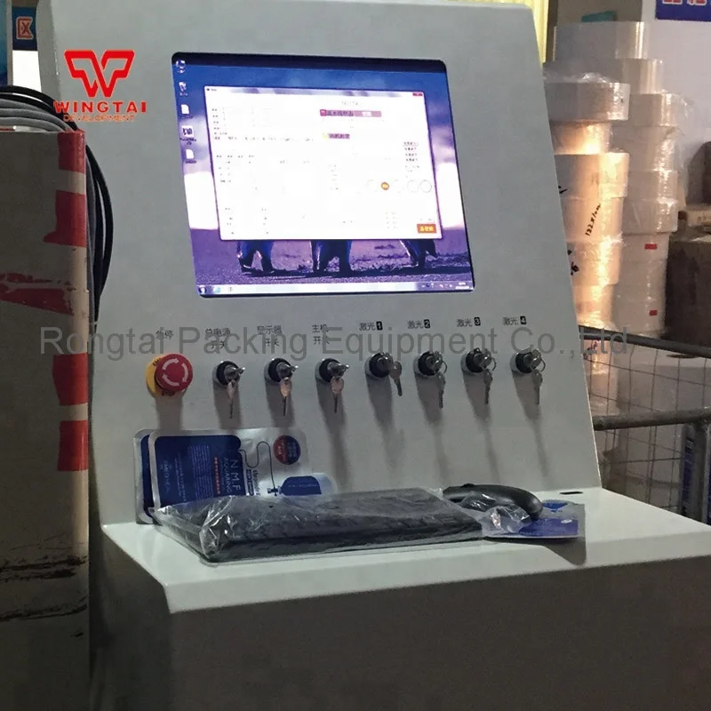 Laser Cutting Flexible Packaging Film Easy To Tear Line Device For Plastic Bag