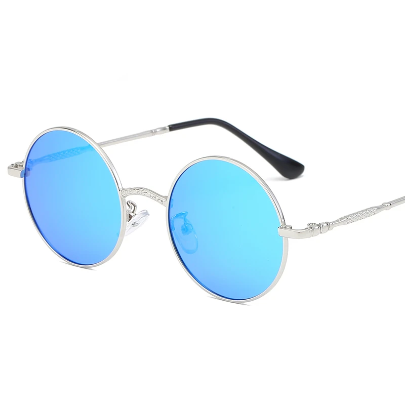 New Brand Designer Classic Polarized Round Sunglasses Men Small Vintage Retro Glasses Women Driving Metal Eyewear
