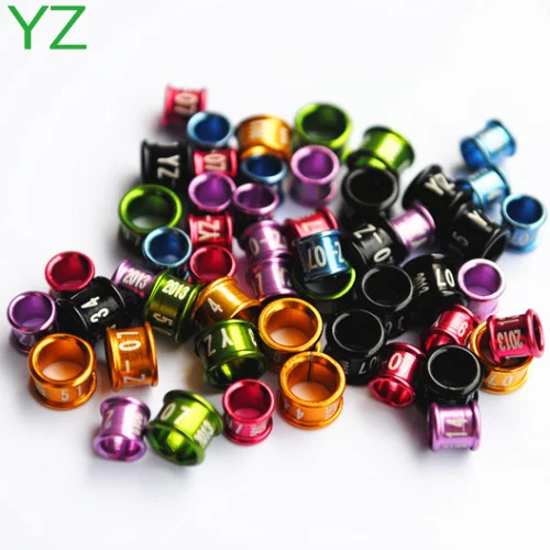 Hot Sale Canary Rings, Cocktails rings .Lovebirds rings for parrot leg bird leg accessories