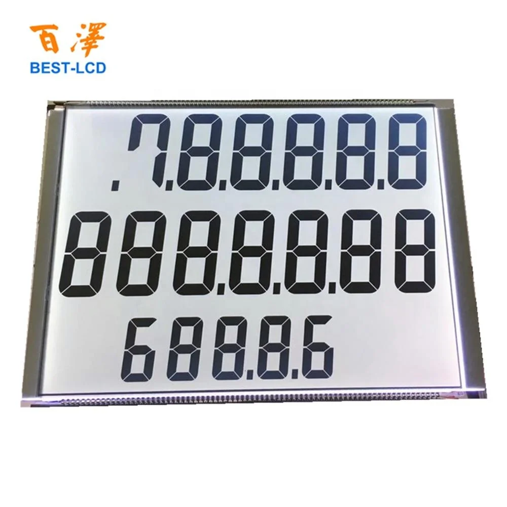 886 7-ми сегментный газовый насос ЖК-дисплей для топливораздаточной колонки с ЖК-дисплеем для топливораздаточной колонки