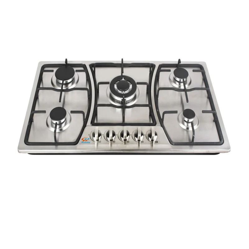Home kitchen appliance LPG gas cooking range cast iron gas cooker