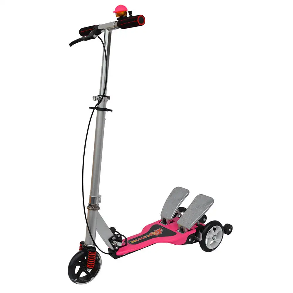 Hot Sell CE Approved Hot Selling Big Wheels Kids Dual Foot Pedal Kick Scooter