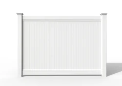 Cheap white PVC /Vinyl Privacy 8x8 fence panels