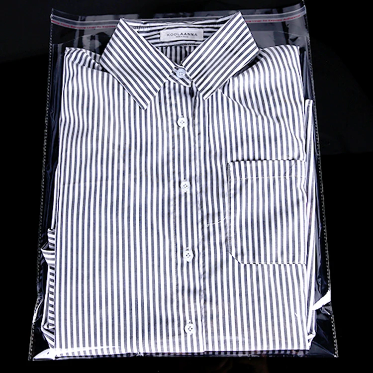 Custom Printing Opp Poly Self-Adhesive Flap Bag BOPP Retort Pouch for Packaging Shoes and Jewelry with Suffocation Warning