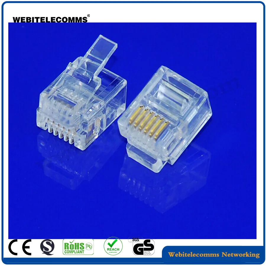 Network Connector RJ45 Connector Boot For Patch Cord With Clip