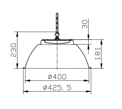 LED High bay light industrial lights factory lighting 30-200W