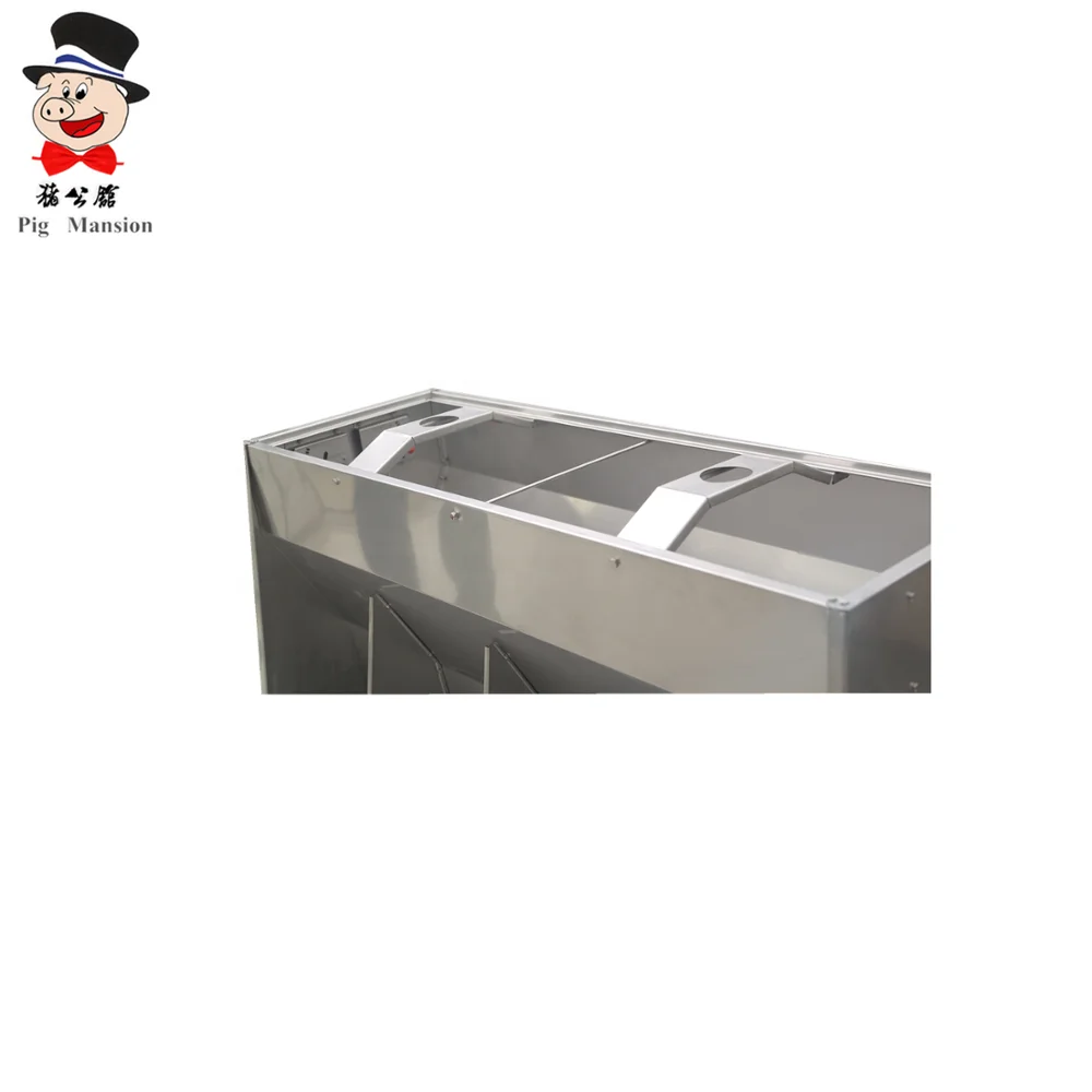 Automatic Pig Farm Stainless Steel Fattening Pig Feeder Trough Factory Direct Supply