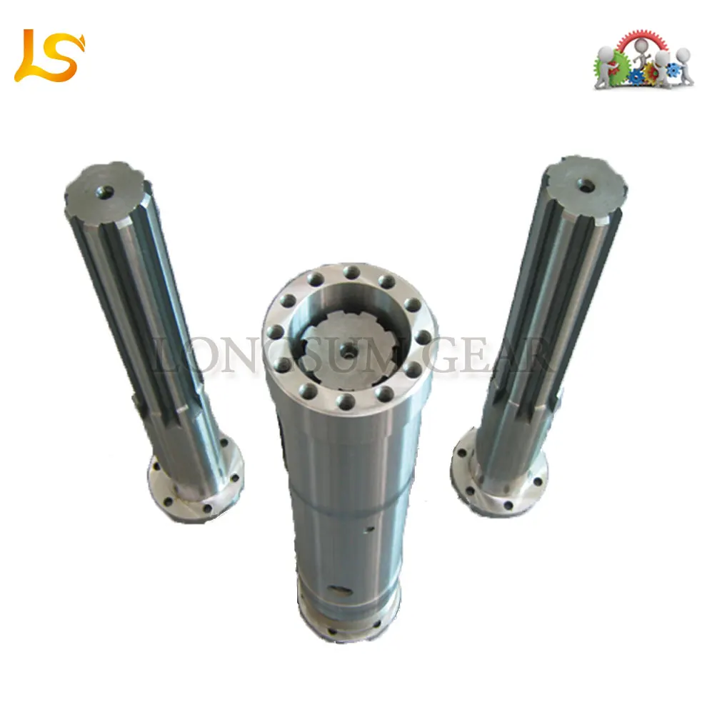 
Involute Steel Spline Shaft and Coupling 
