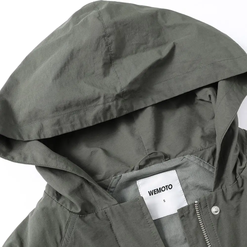 
BSCI Factory Men Polyester/Cotton Hoody Casual Custom Parka Jacket 