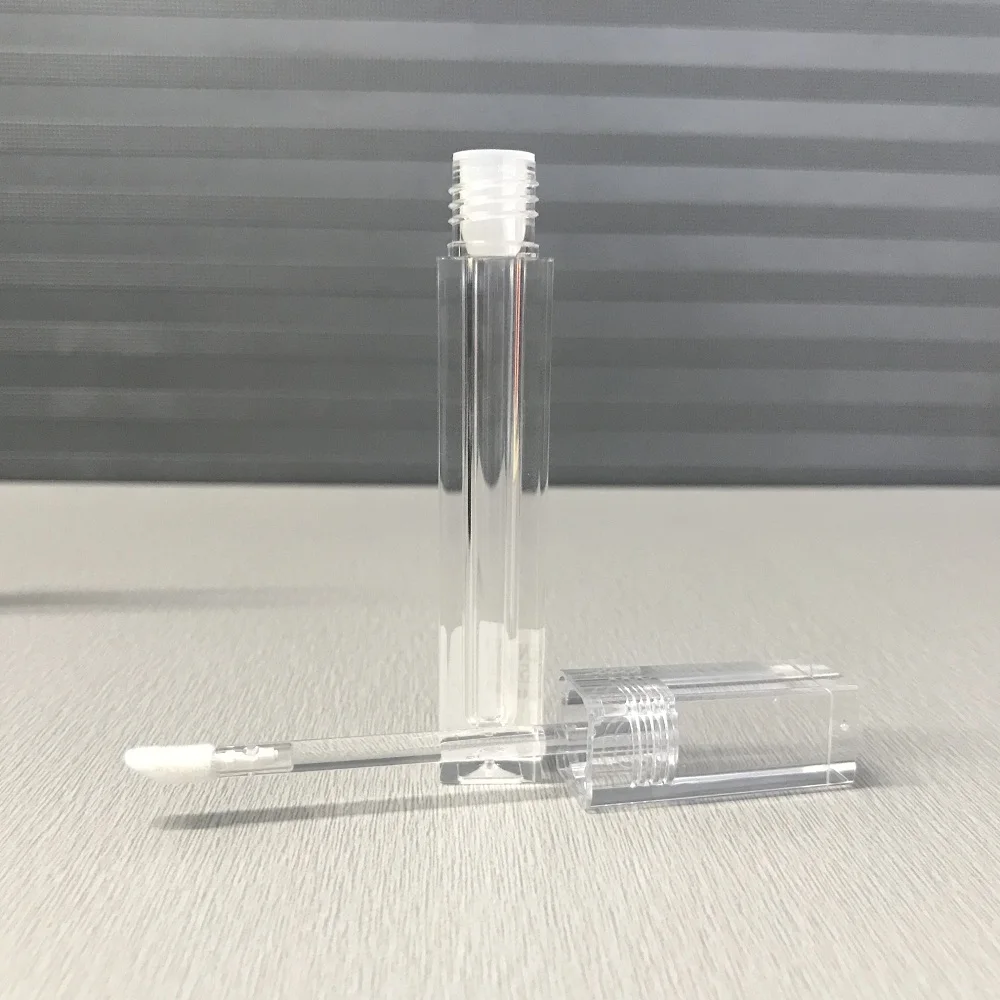 
Clear plastic tube packaging lip gloss bottle lipgloss tube lip gloss container 