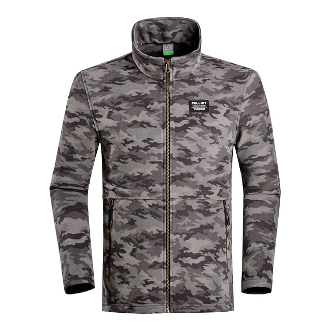 
Custom the fleece clothing Warm Camping & Hiking Wear Camo Man Fleece Jaket 