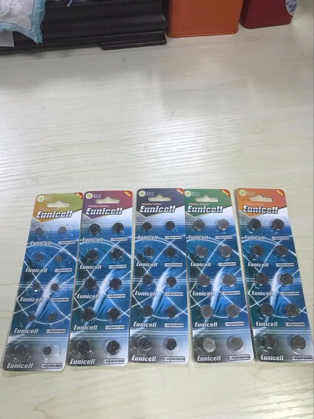 0% Hg Pb AG13 1.5v Alkaline Button Cell Battery AG13 LR44 Coin Type Batteries
