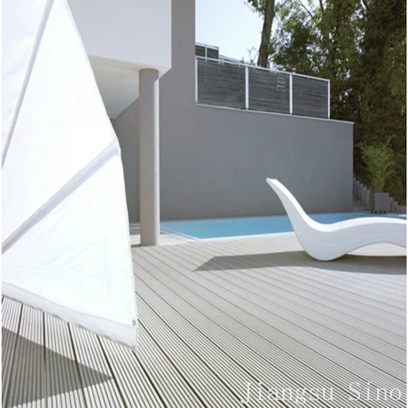 
cheap composite decking material / wpc manufacture exterior engineered plastic composite decking 
