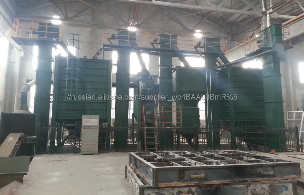 Литейные машины для литья под, литье металла машины, глины формовочной линии