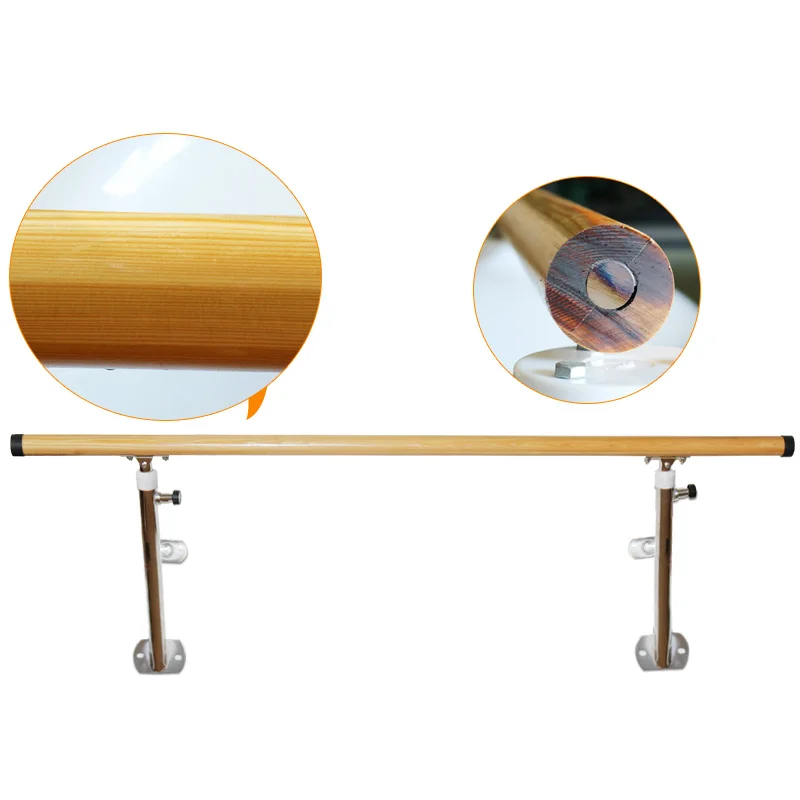 wall mounted adjustable gym ballet barre dance bar ballet bar gymnastics equipment for training