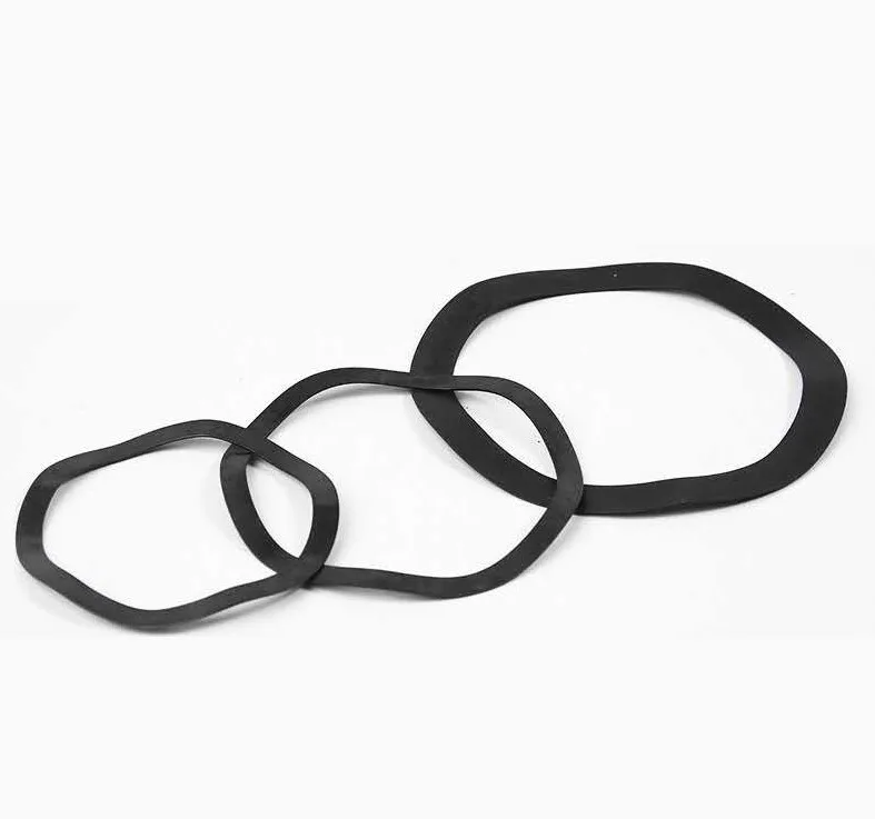Sandingsheng customized DIN137 spring steel black oxidation wave spring washer