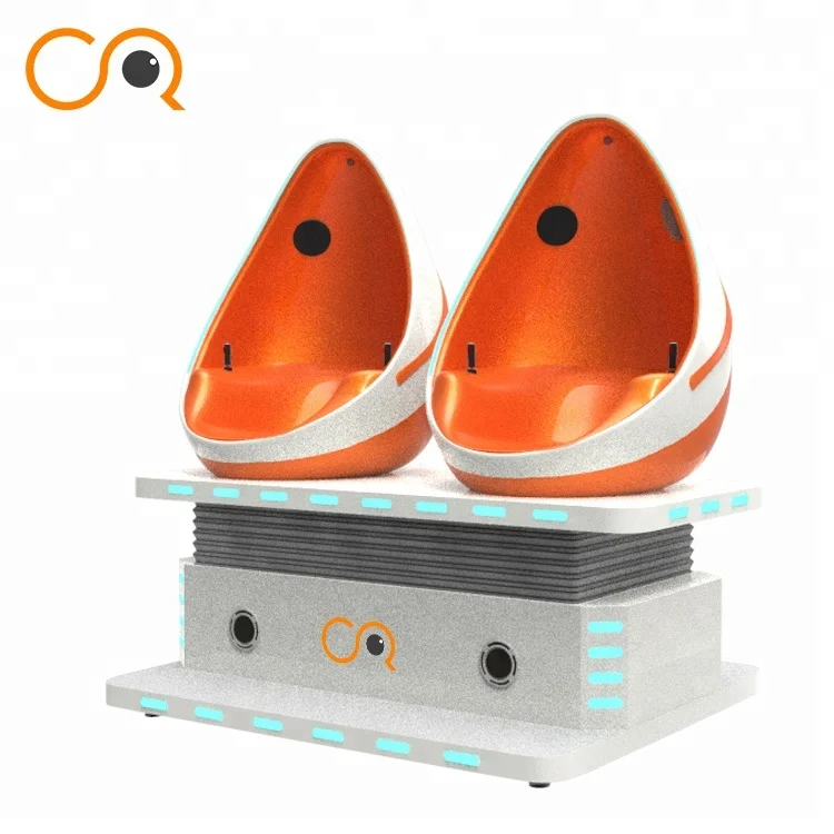 Hot sales 9D VR virtual reality 9d egg chair cinema for amusement park