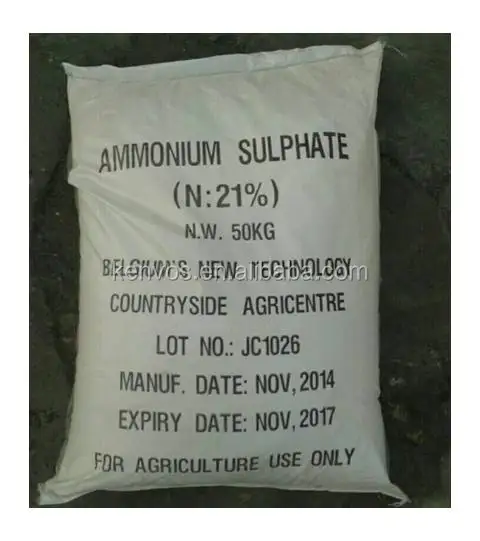 Steel Grade Sulfate Ammonium (NH4)2SO4