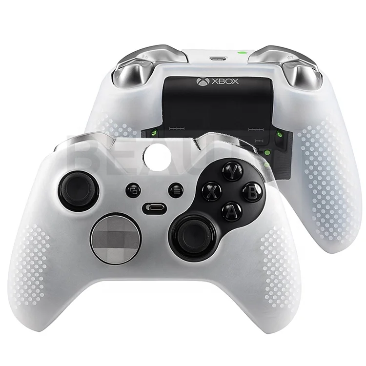 Mix Color With Dot Rubber Silicone Case Cover Skin Gel Grip For Xbox One S X Elite Gamepad Controller
